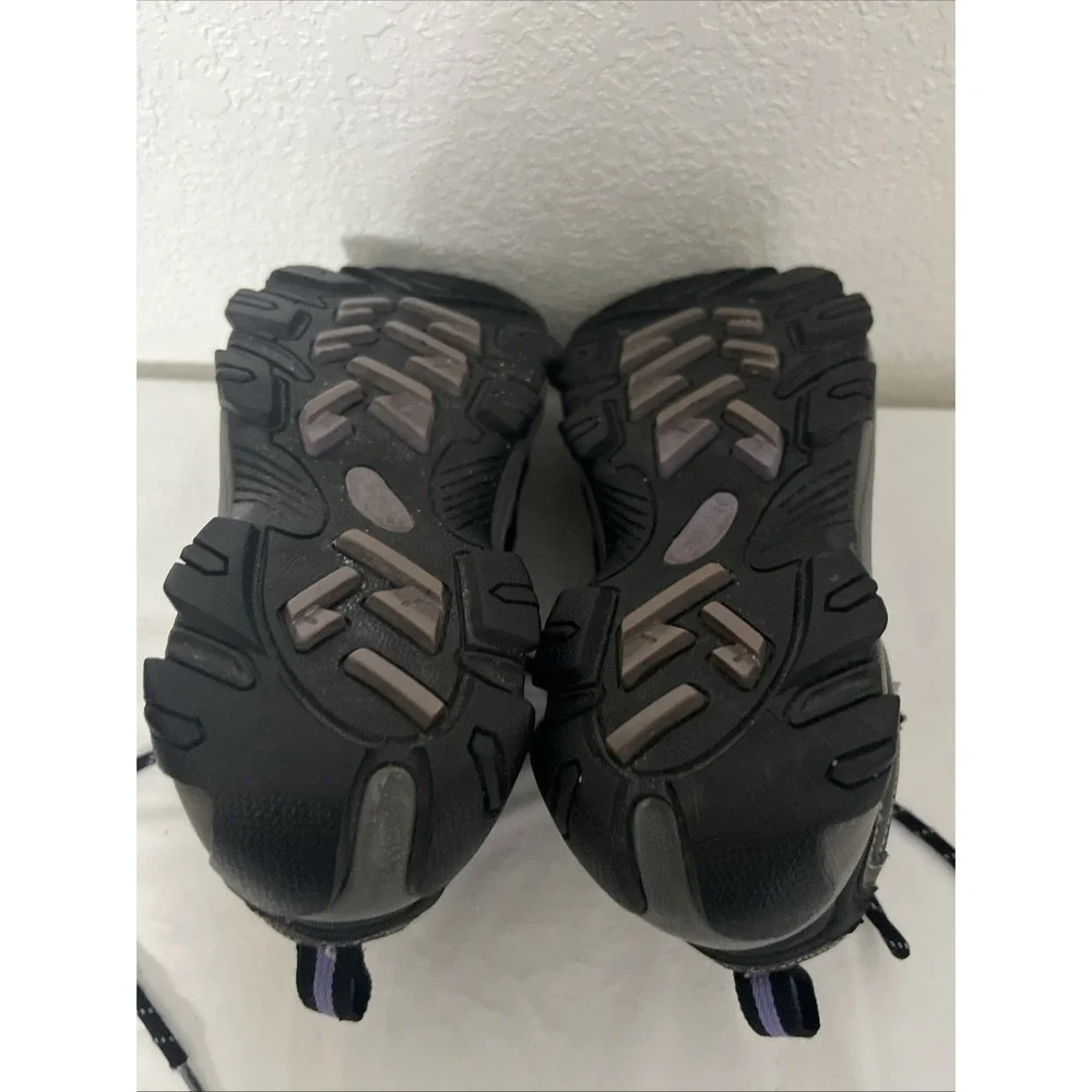 Nautilus Women Steel Toe Waterproof Safety Gray Purple Work Shoe 6.5 Condition